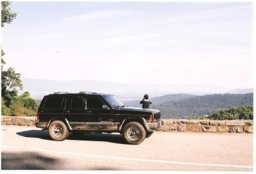 This was taken in 2001 on the blue ridge parkway. Jeep was only 2 yrs old.