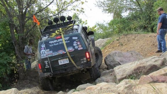 Rock quarry-Badlands OffRoad park.