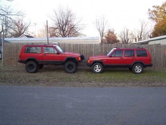 this is my stock 93 4dr and my 94 2dr