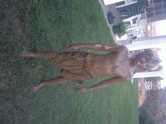 we paid him to jump into the mud pit lol