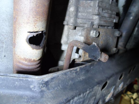 I made one cut and the whole piece came loose lol