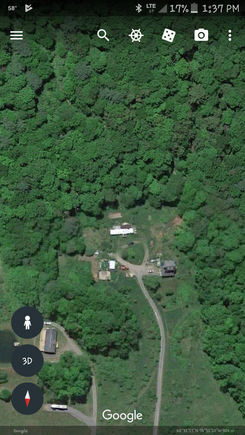 My new playground. 35 acres. Mostly wooded.