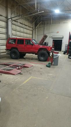 Suprised how well it ran with no cooling system, belt, air box, ect, attached