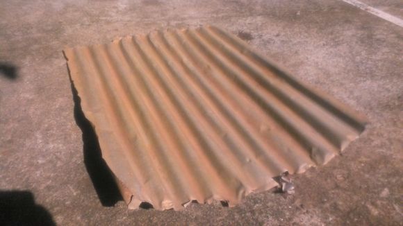 this stuff was 10$ from a local repurpose store and i could always take this out and weld in proper sheet later.