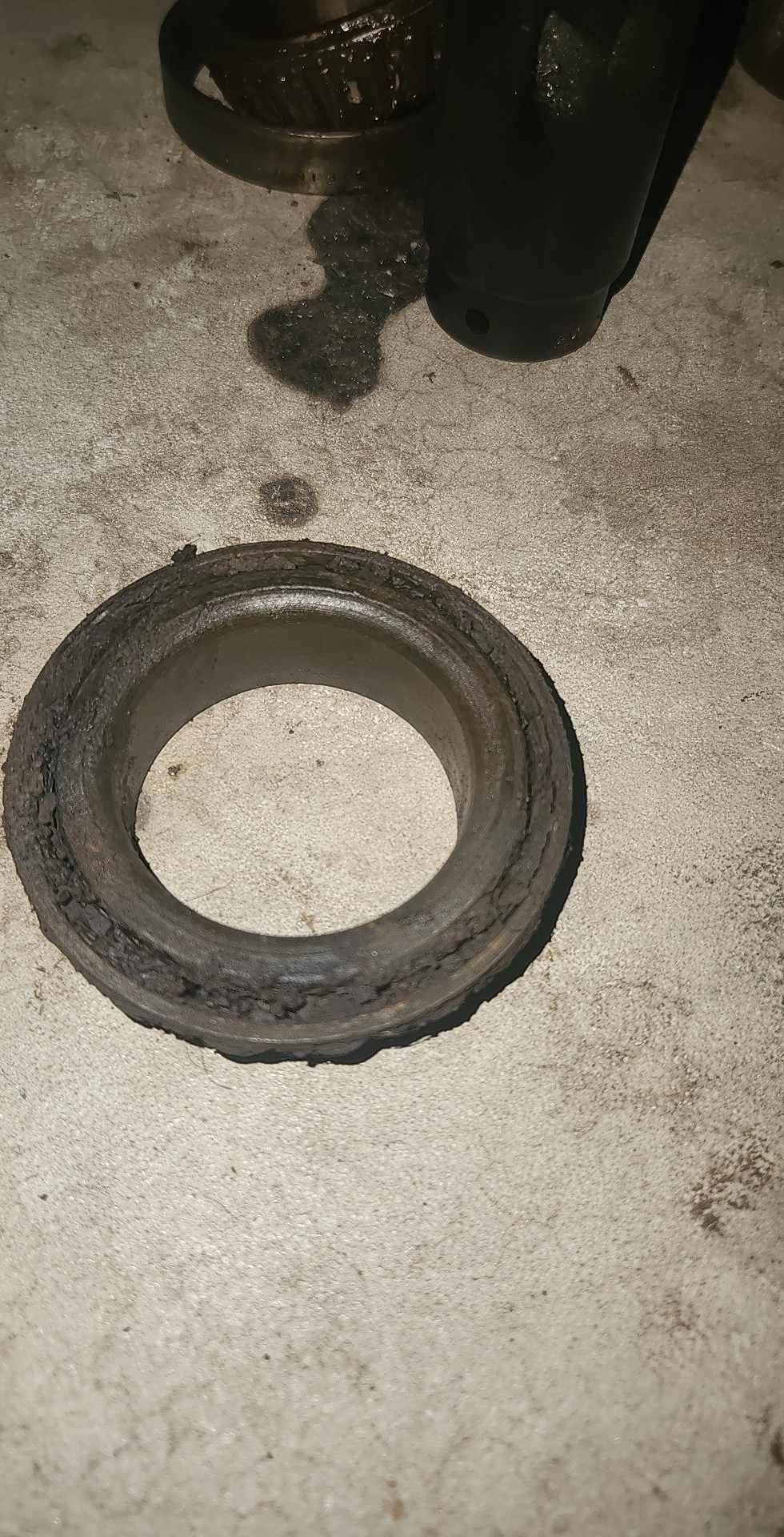 If the bearings dont tell you how much my wife hates me (she loves me very much but good lord this thing makes me doubt it) this was the story for every bearing as they were filled with rust/mud and who knows what else 