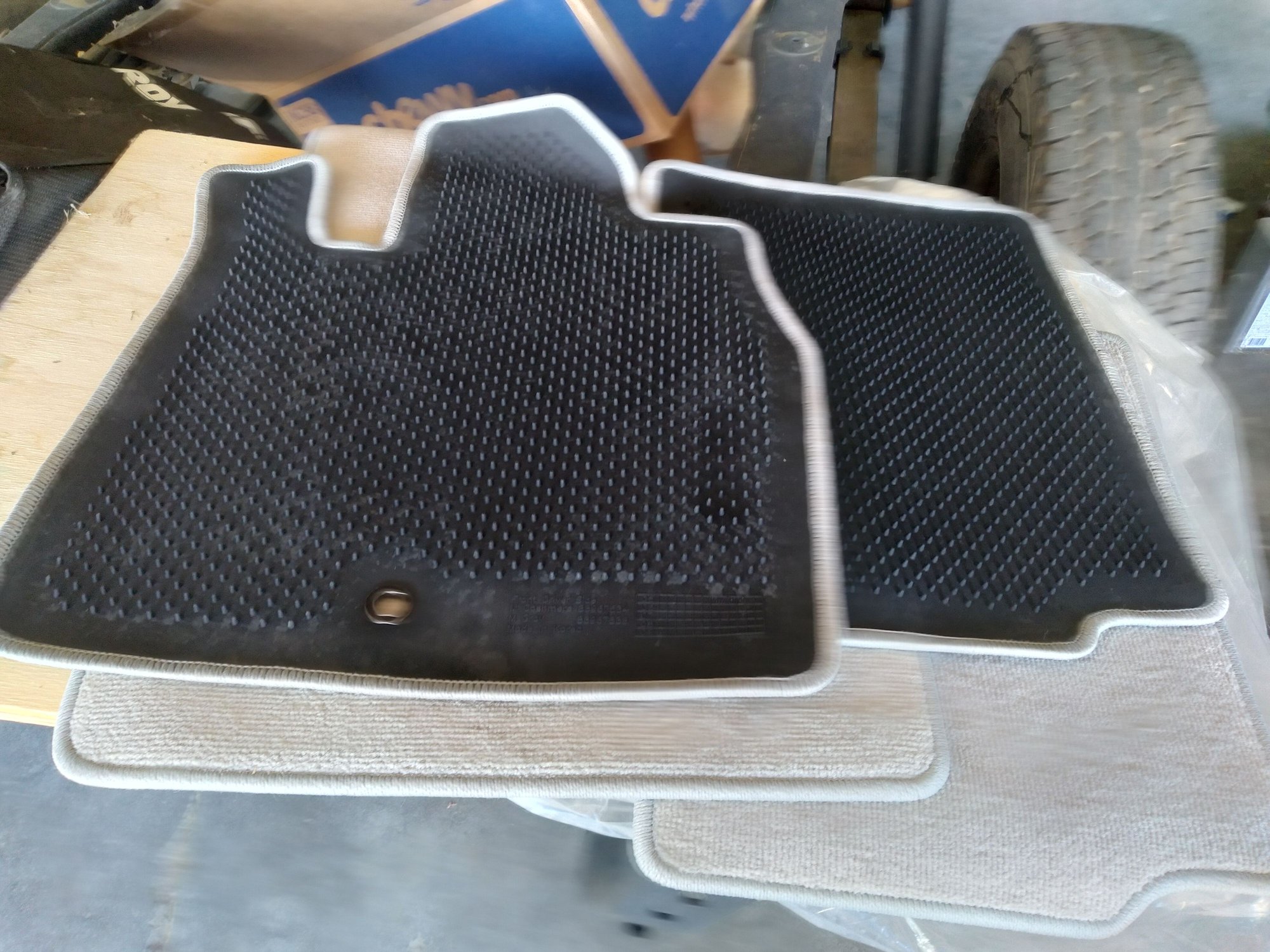 Interior/Upholstery - NOS  cashmere 2lt floor mats all4 new old stock - New - 0  All Models - Merced, CA 95341, United States