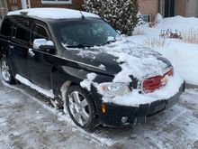 The BlackSwan backed into position 