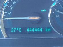 Proof , speedo in metric mode