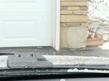 They clear 90 % of both blade areas, this is when it’s -12 degrees C or 10 degrees F, so cold real cold!! 
The attaching point is not obtrusive to my line of site out the windshield and the beam type blade keeps contact even over the curved windshield 