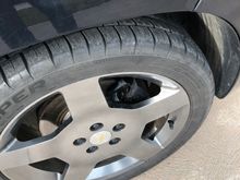 And they look awesome with the black chrome rims!!