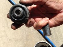 Old OEM on left, new Problem Solver on right