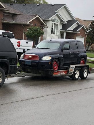 Even looked good on the trailer headed off to new owner in fall of 2019