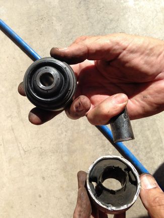 Old OEM on left, new Problem Solver on right