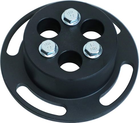 It prevents any possibility of dropping a bolt into the engine! 