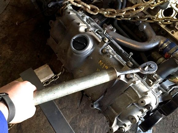 Piece of pipe for extra leverage