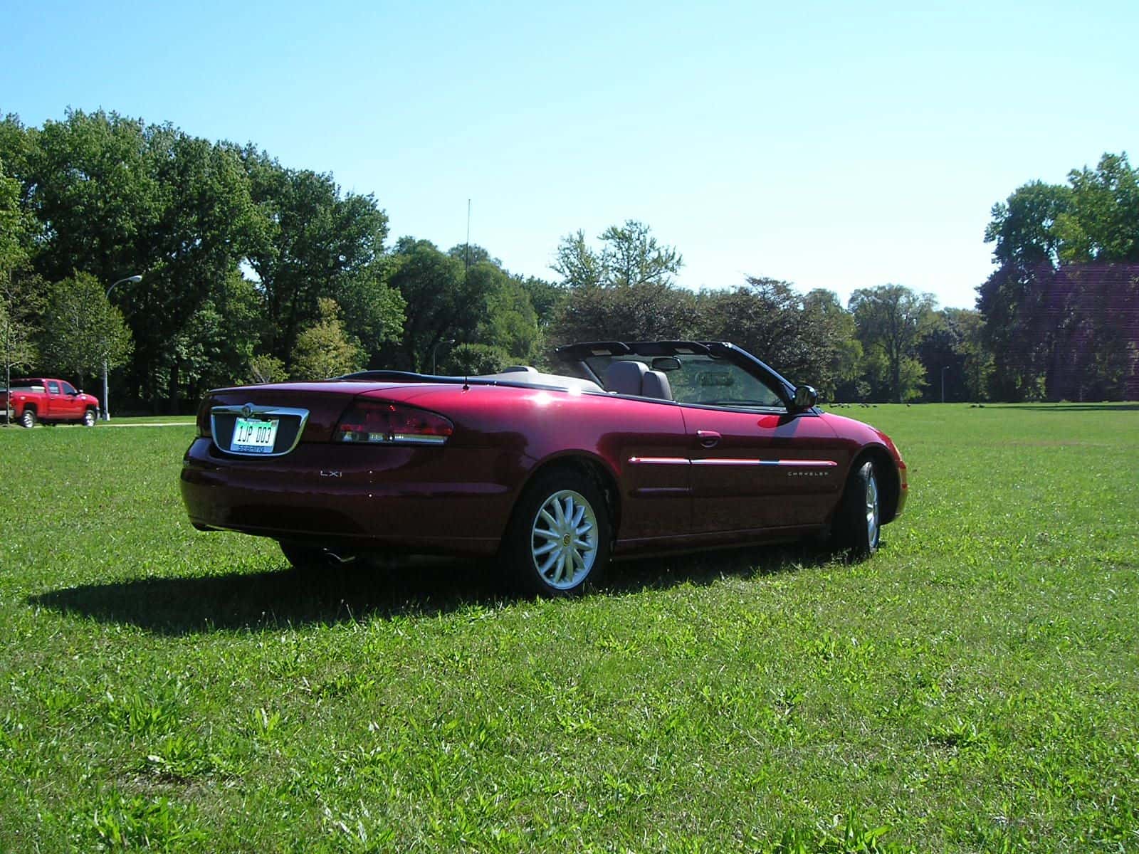 2001 Chrysler Sebring - 2001 Sebring LXi Convertible - Used - VIN 1C3EL55UX1N732490 - 108,500 Miles - 6 cyl - 2WD - Automatic - Convertible - Red - Grosse Pointe Park, MI 48230, United States