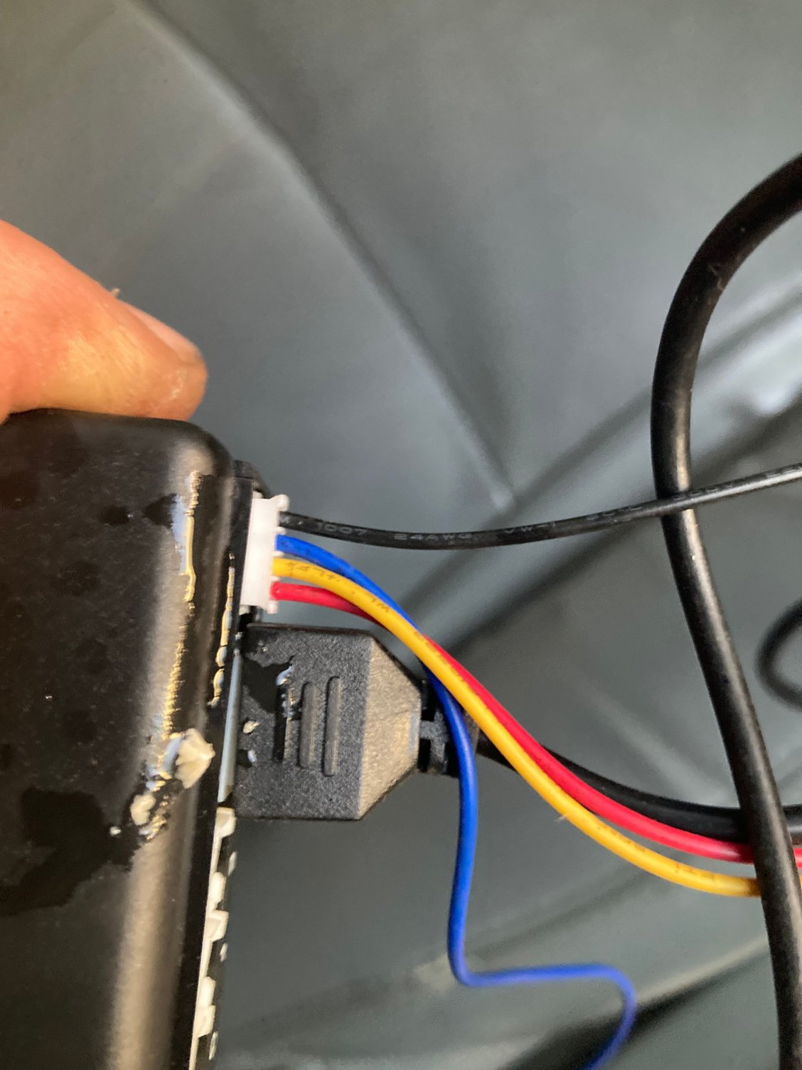 wiring into black box 