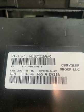 Hi here is the serial number for my radio can you please provide the code? Thank you!