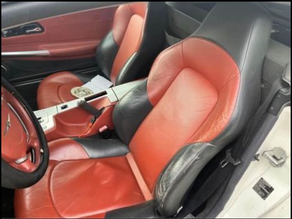 Red interior hard to find - no rips or tears