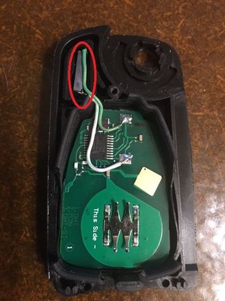 Transponder relocated