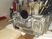 Cam plug installed