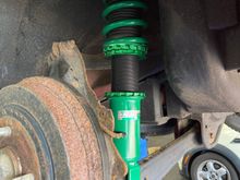 Rear coilover length adjusted to 18” from top of spring to absolute bottom of assembly