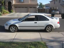 My 1995 Honda Civic Dx