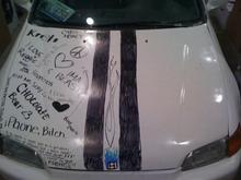 my friend greg made the racing stripe lol