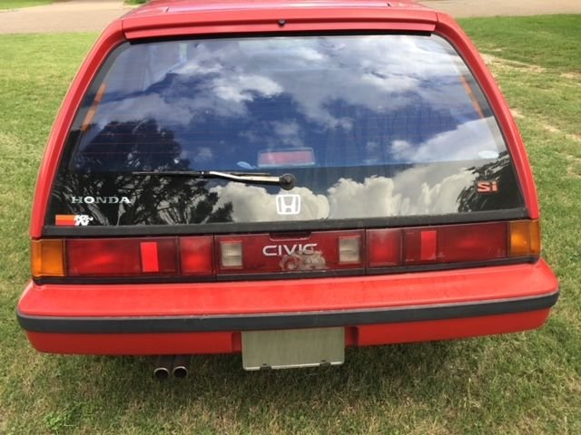 1986 Honda Civic - Orginal 1986 Civic Si one owner - Used - VIN JHMAH5333GS008302 - 269,000 Miles - 4 cyl - 2WD - Manual - Hatchback - Red - Abilene, TX 79605, United States