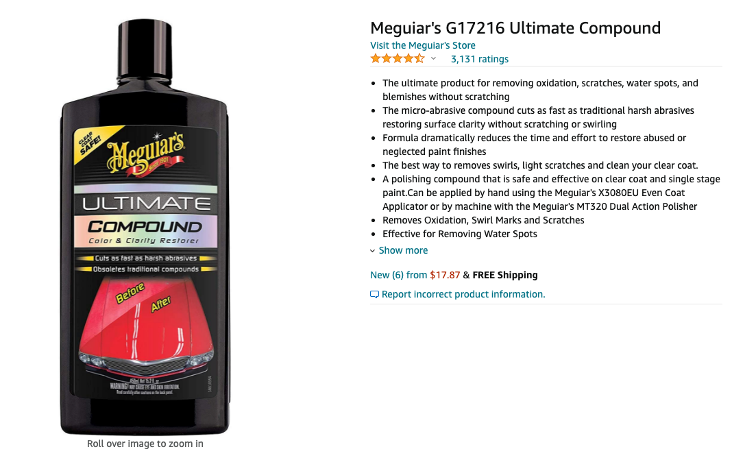 Meguiar's Ultimate Wash & Wax Anywhere - ClubLexus - Lexus Forum Discussion