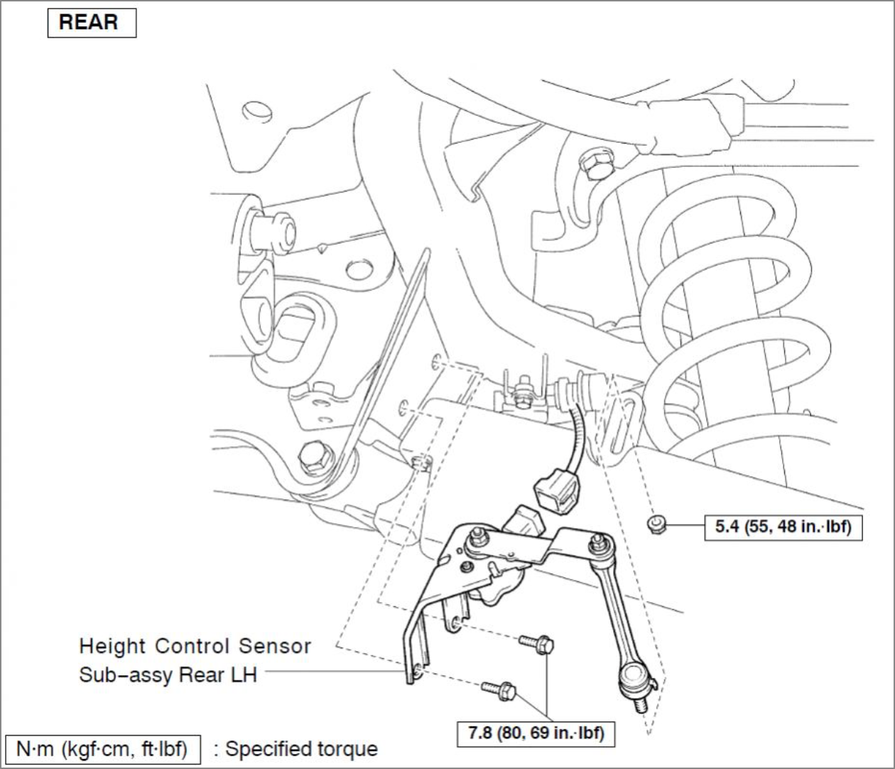 Headlight Auto leveling Sensors help ClubLexus Lexus Forum Discussion