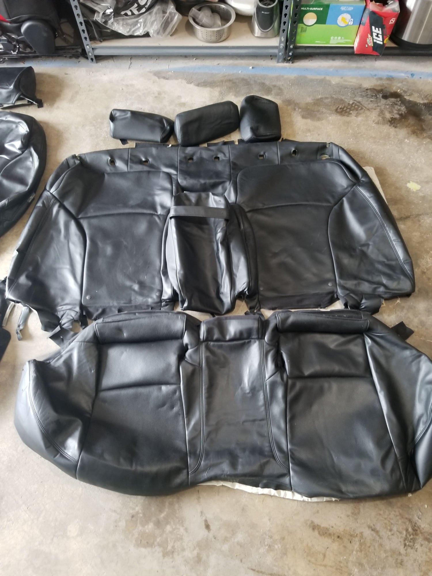 Interior/Upholstery - 2006-2013 IS250 IS350 oem black leather - Used - 2006 to 2013 Lexus IS250 - Dublin, OH 43017, United States