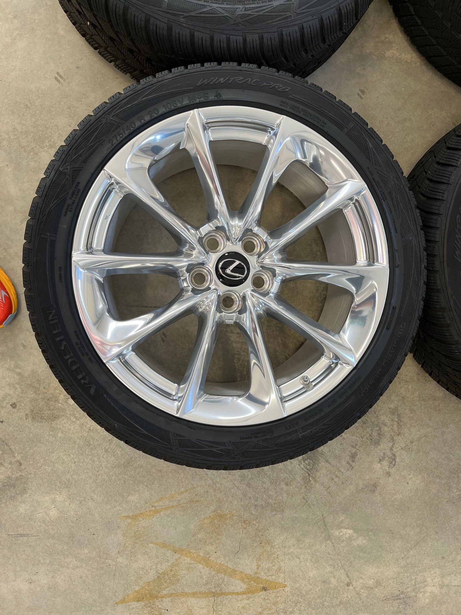Wheels and Tires/Axles - Used LC 500 Winter Wheel/Tire/TPMS Set For Sale - Used - All Years  All Models - Platte City, MO 64079, United States