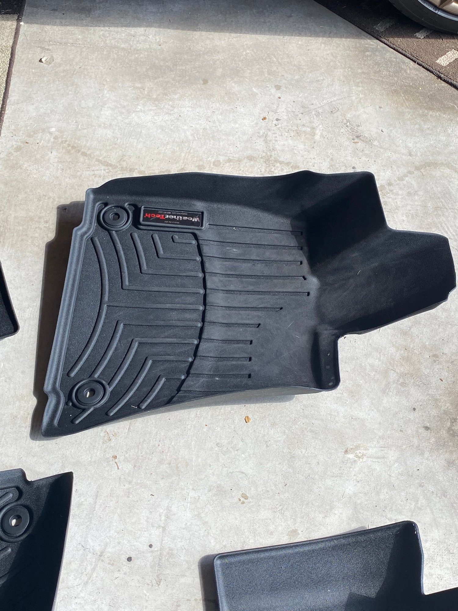 Interior/Upholstery - IS 500 WeatherTech Floor Mats Part Number 446241-445752 - Used - 2023 to 2025 Lexus IS - Dallas, TX 75201, United States