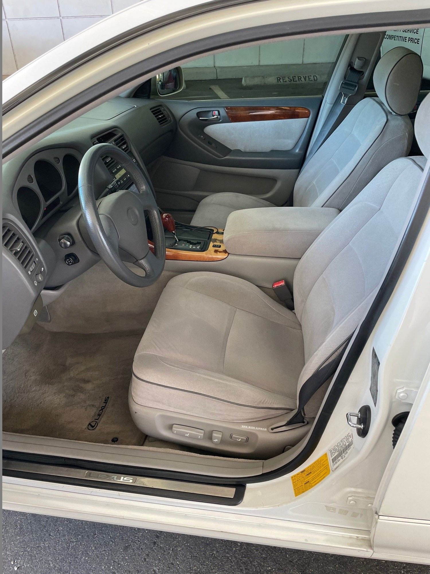 2000 Lexus GS300 - 2000 lexus gs300 with no sunroof and cloth interior. - Used - VIN JT8BD68S7Y0087959 - 102,600 Miles - 6 cyl - 2WD - Automatic - Sedan - White - Naples, FL 34102, United States