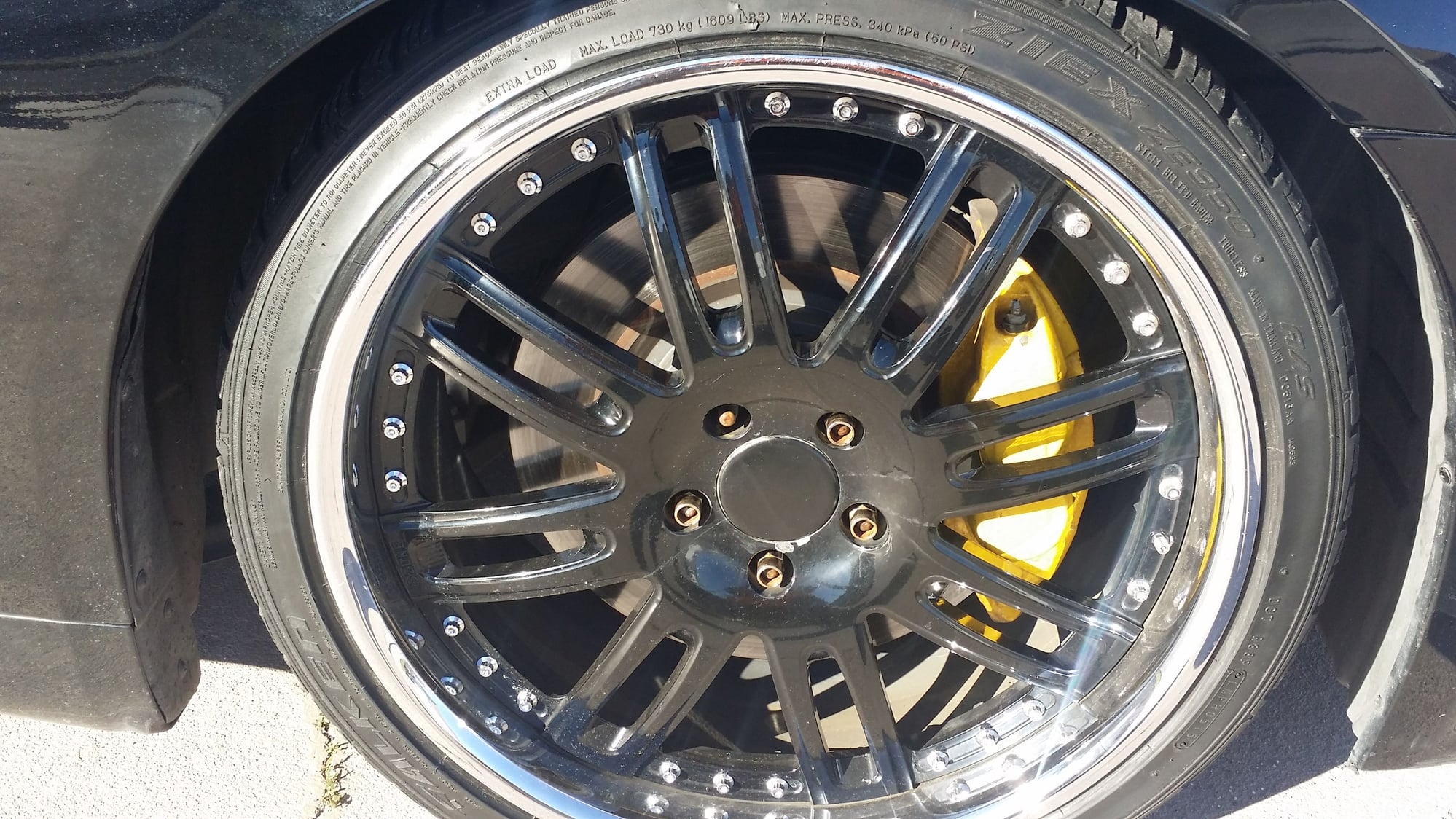 Wheels and Tires/Axles - 20" 3 piece rims w tires... $600 - Used - Spring Hill, FL 34608, United States