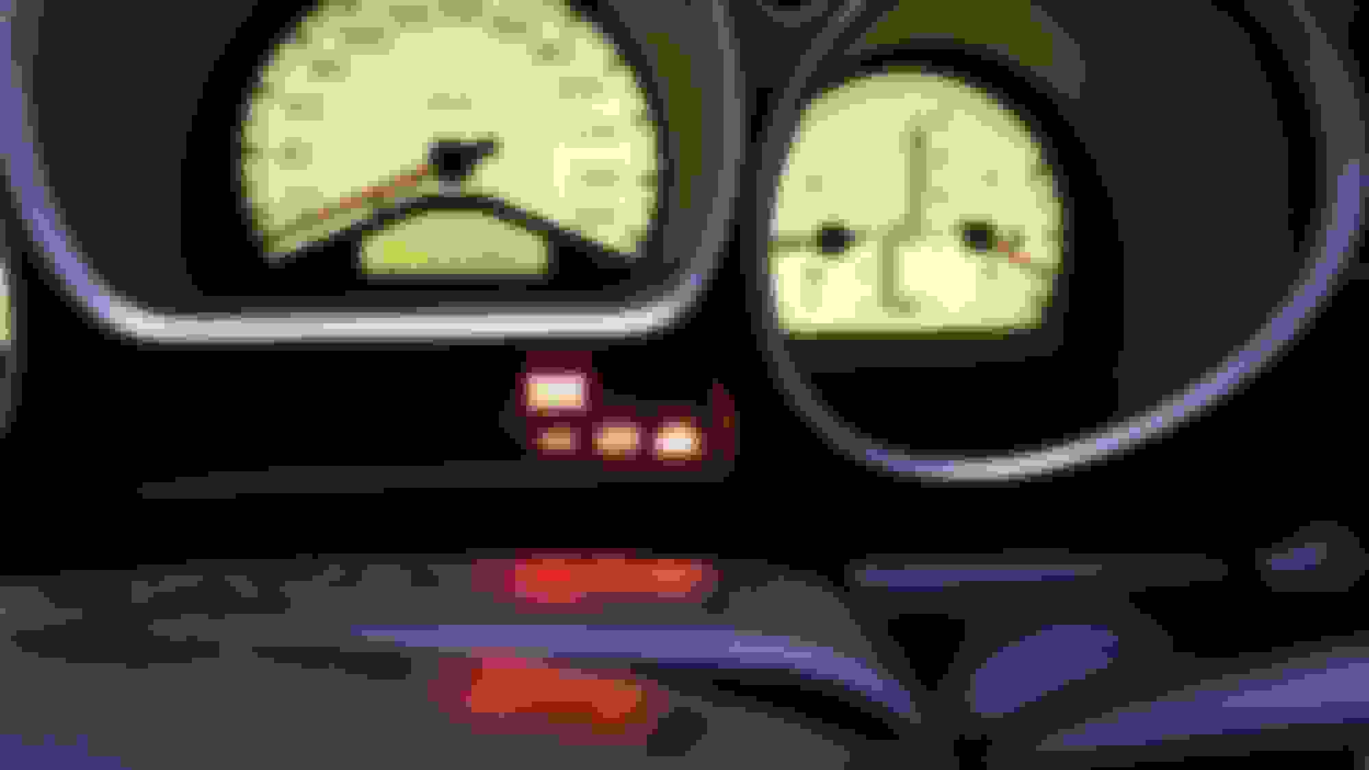 Stop, VSC, VSC Off, ABS; Speedometer not working GS300