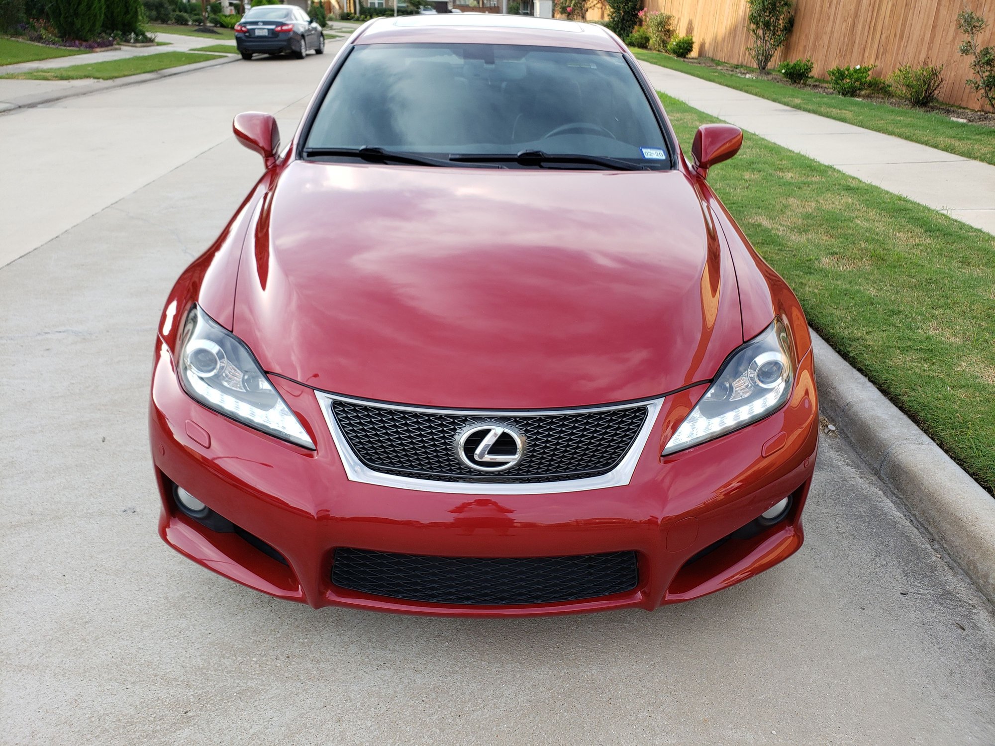 2008 Lexus IS F - 2008 Lexus ISF Matador Red Mica 108,900 miles - Used - VIN JTHBP262285003813 - 108,900 Miles - 8 cyl - 2WD - Automatic - Sedan - Red - Houston, TX 77498, United States