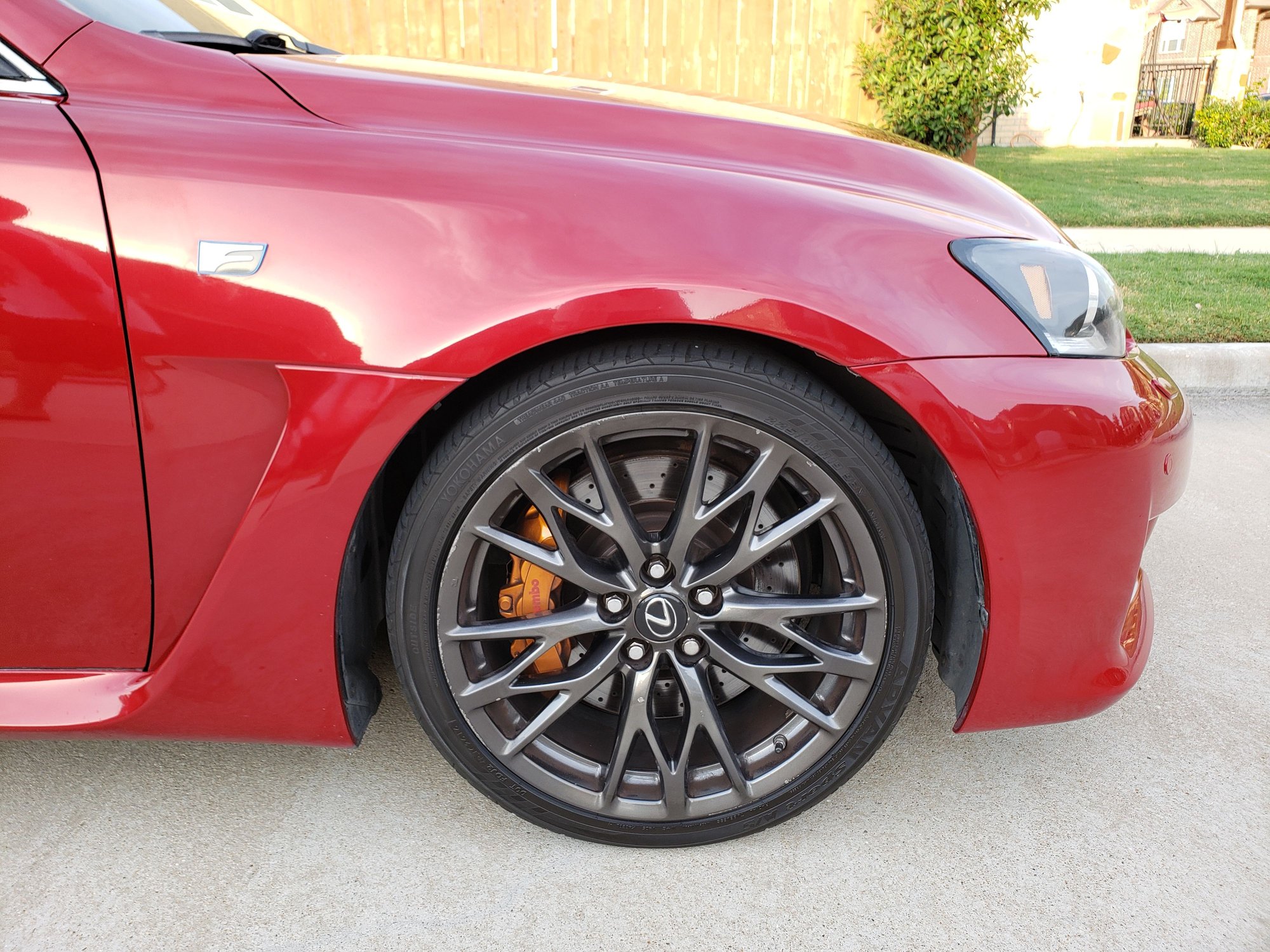 2008 Lexus IS F - 2008 Lexus ISF Matador Red Mica 108,900 miles - Used - VIN JTHBP262285003813 - 108,900 Miles - 8 cyl - 2WD - Automatic - Sedan - Red - Houston, TX 77498, United States