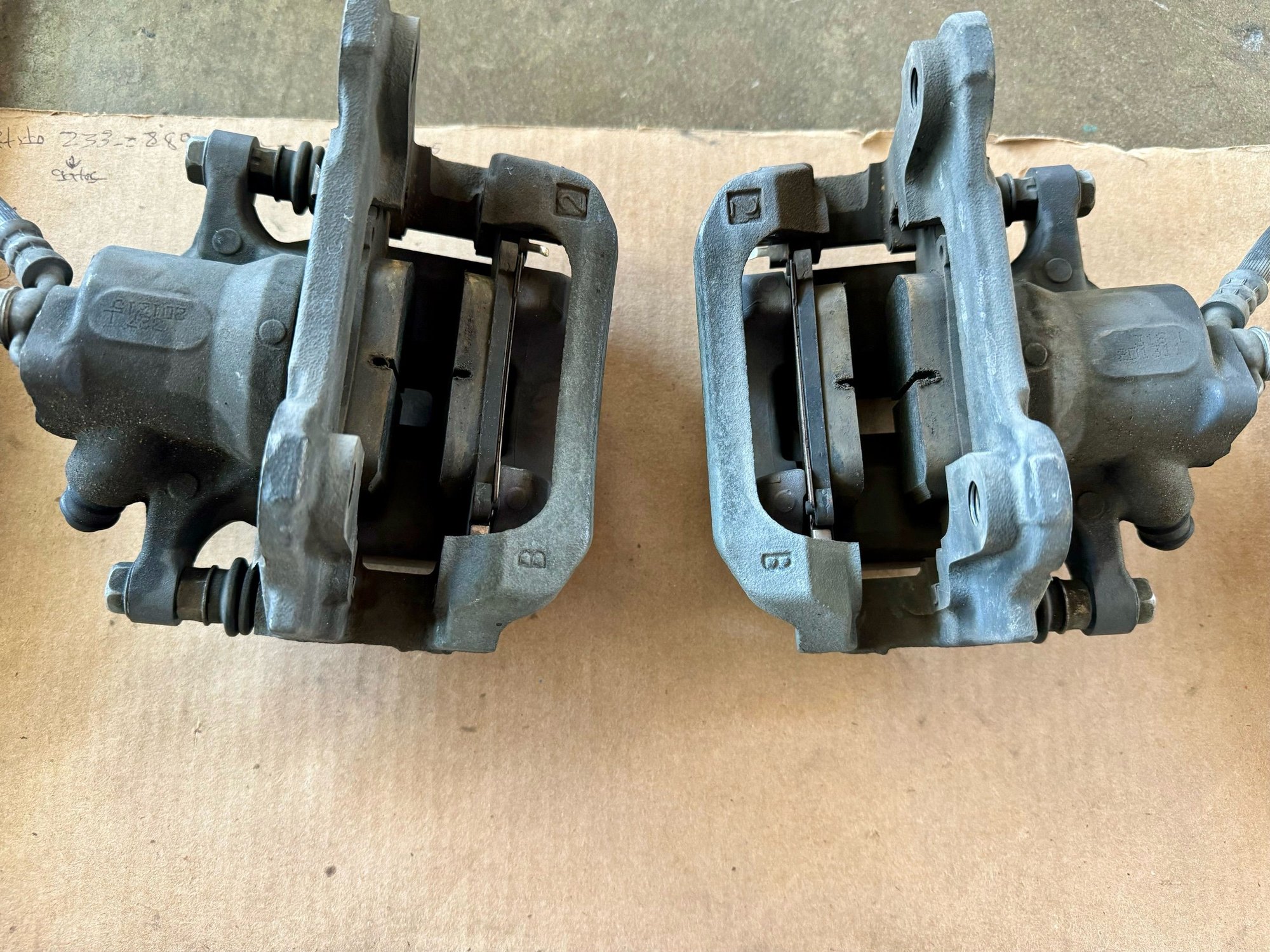 Brakes - Lexus GS350 complete OEM Brake set up **take off** - Used - 2013 to 2020 Lexus GS350 - Santa Ana, CA 92704, United States