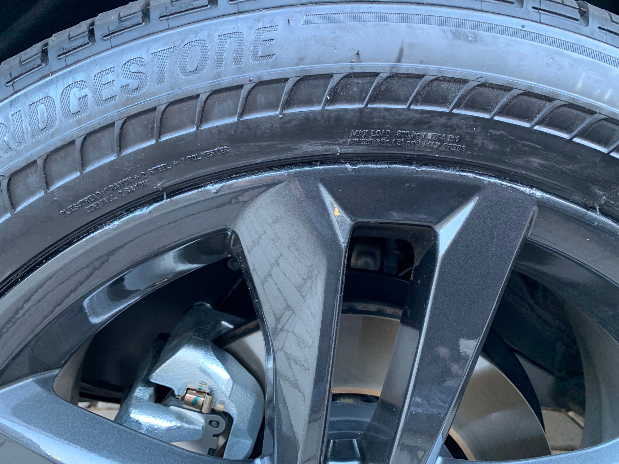 Touch Up Paint Applied