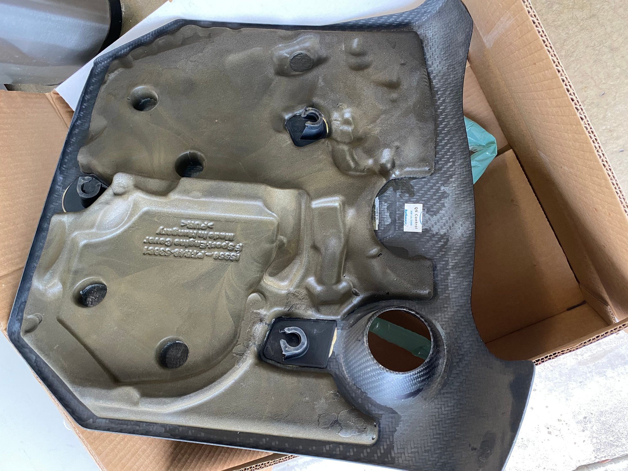 Lexus IS350 (20062013) OEM Genuine F Sport CARBON FIBER ENGINE COVER