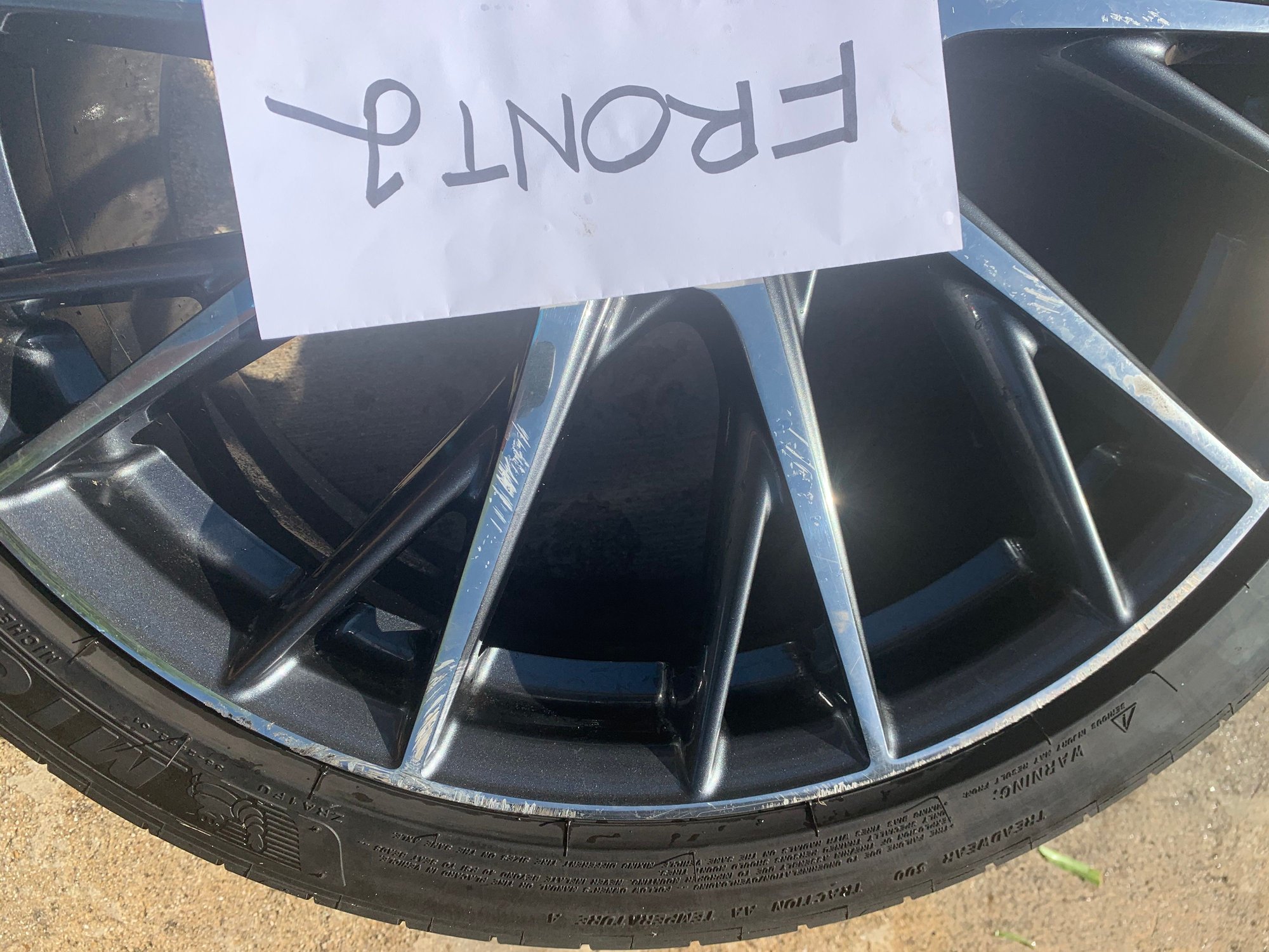Wheels and Tires/Axles - Lexus RCF 20 Split spoke hand polished wheels Michelin pilot sport 4s - Used - Miami, FL 33193, United States