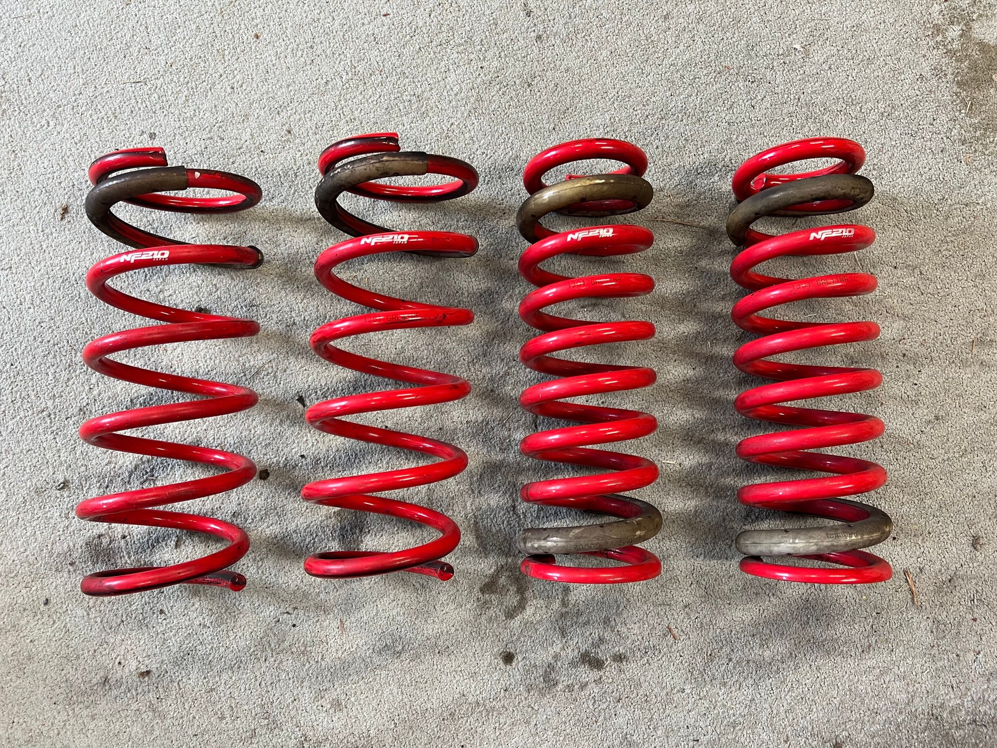 Steering/Suspension - Tanabe NF210 Springs for Gen 4 GS - Used - -1 to 2024  All Models - La Palma, CA 90623, United States