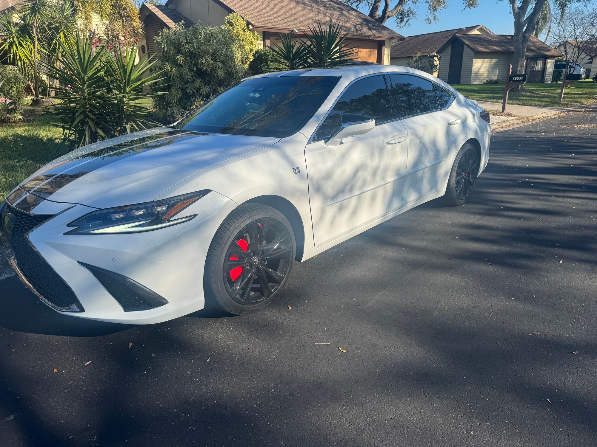Exterior Body Parts - Brand new RED caliper break covers ( a full set of 4) - New - 2019 to 2025 Lexus ES350 - Clearwater/tampa/st Pete, FL 33764, United States