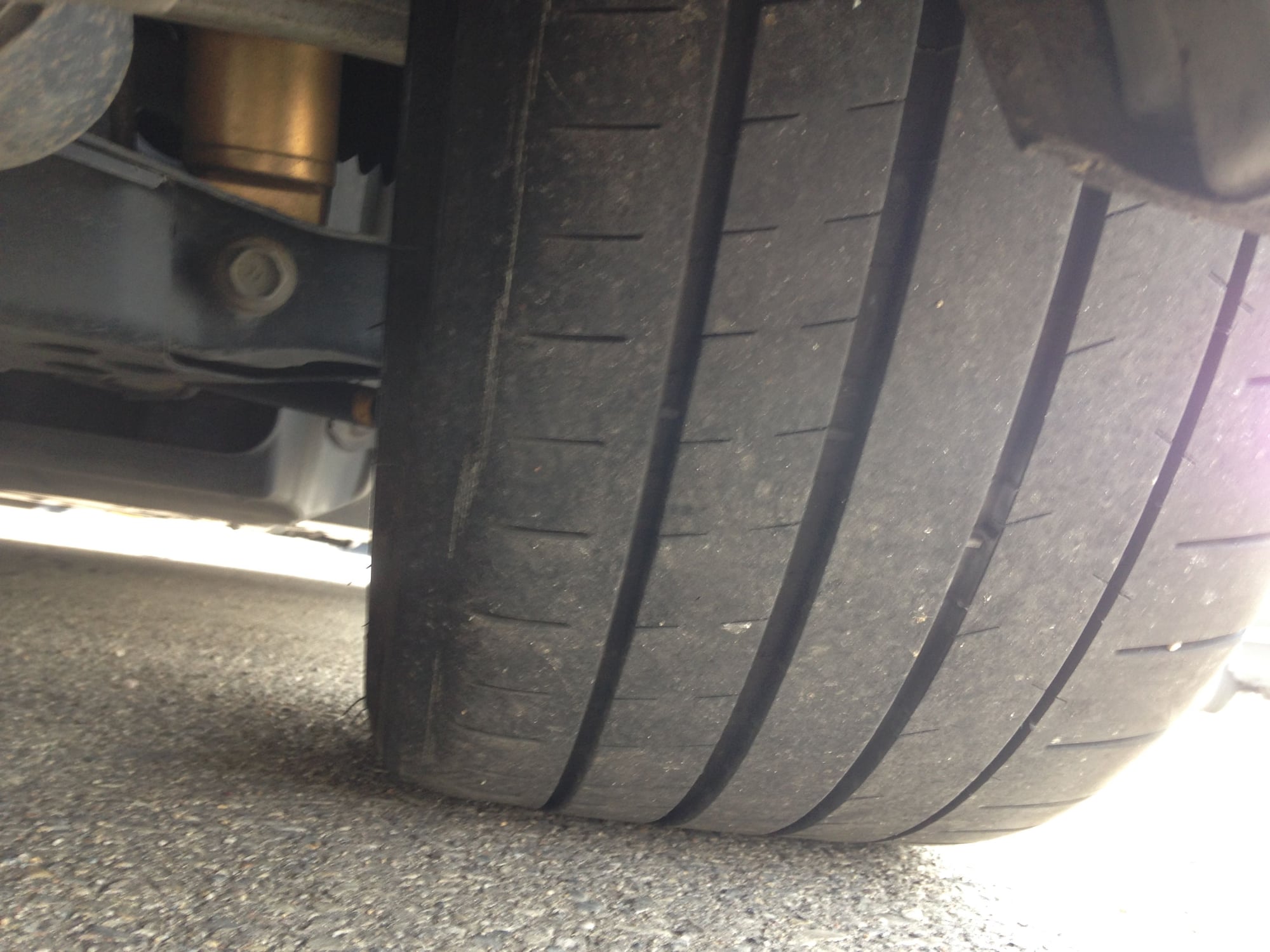 How did my tire wear on the inside like this? - ClubLexus - Lexus Forum  Discussion