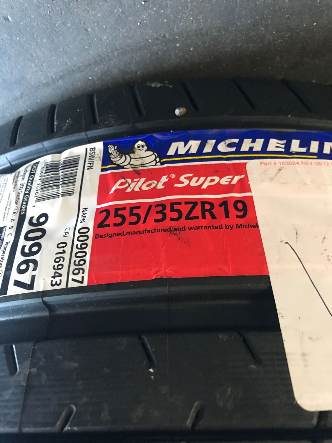 Wheels and Tires/Axles - 2008 ISF - 4 Brand New Michelin PSS Tires (Stock Size): $800.00 - New - 2008 Lexus IS F - Montebello, CA 90640, United States