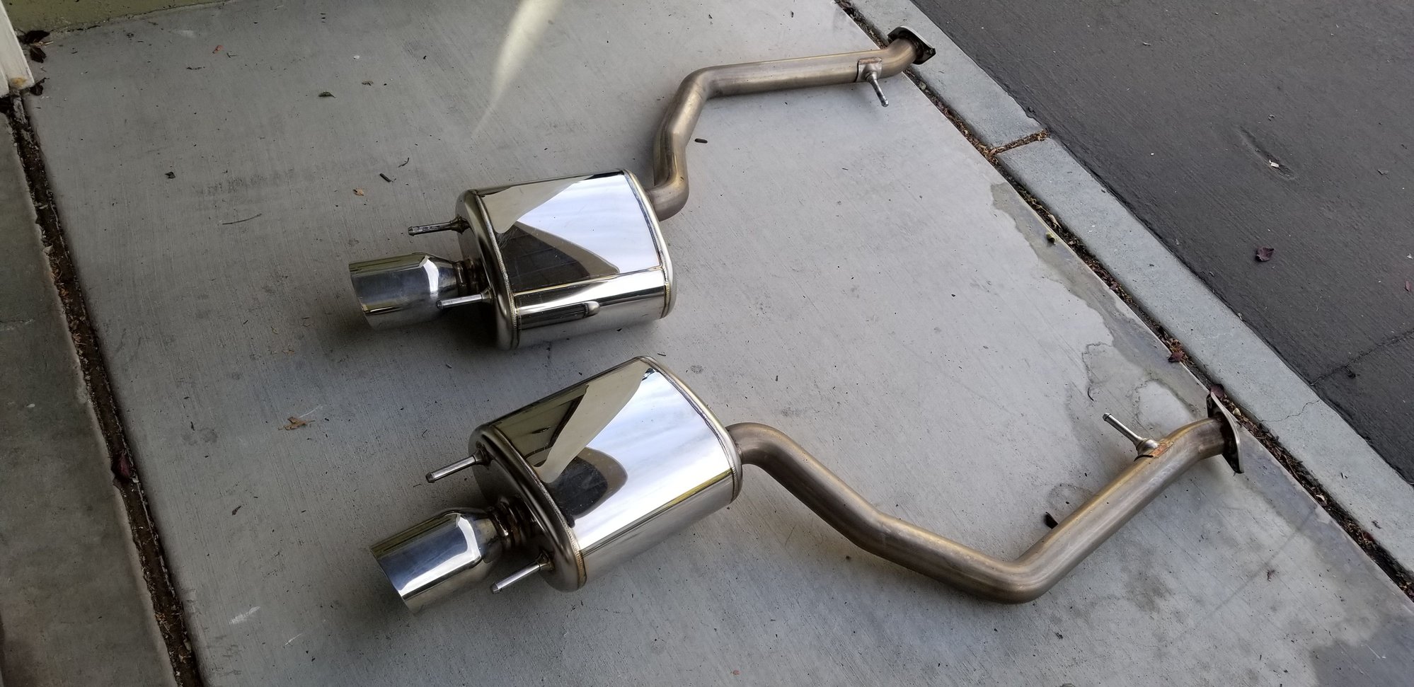 Engine - Exhaust - 2014+ IS 350 250 F-sport Exhaust - Used - 2014 to 2019 Lexus IS250 - Fremont, CA 94536, United States