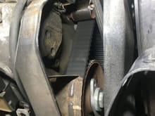 Timing belt was replaced when the prior owner said it was but they never replaced the idler or tensioners 