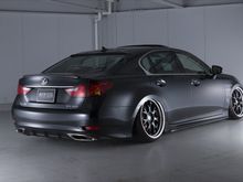 AIMGAIN Pure VIP EXE Aero Under Spoiler Kit (2-Piece), Lexus GS350 2013-15 (Base)